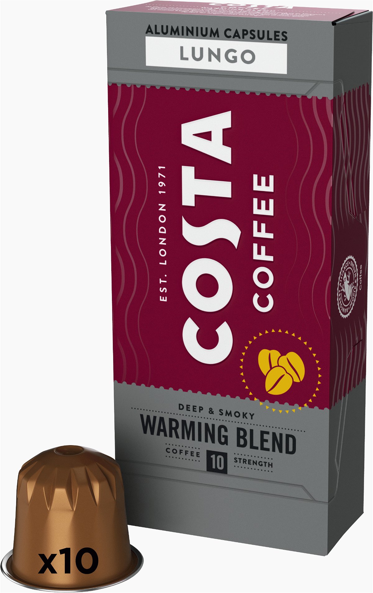 COSTA Coffee Warming Blend Lungo-10 Kapseln