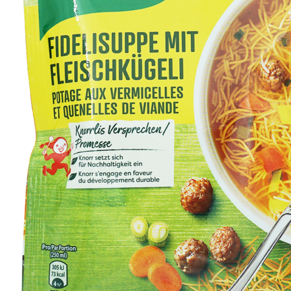 Knorr Vermicelli with Meatball Soup Mix