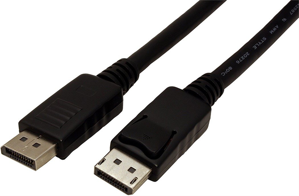 Blank DisplayPort Kabel, ST/ST, schwarz, 2m