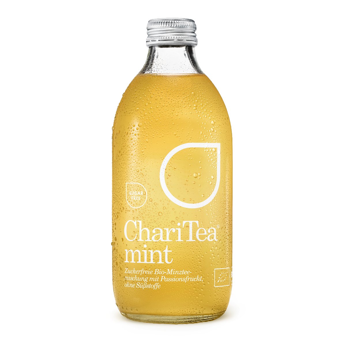 ChariTea Sugar Free Organic Iced Tea with Mint