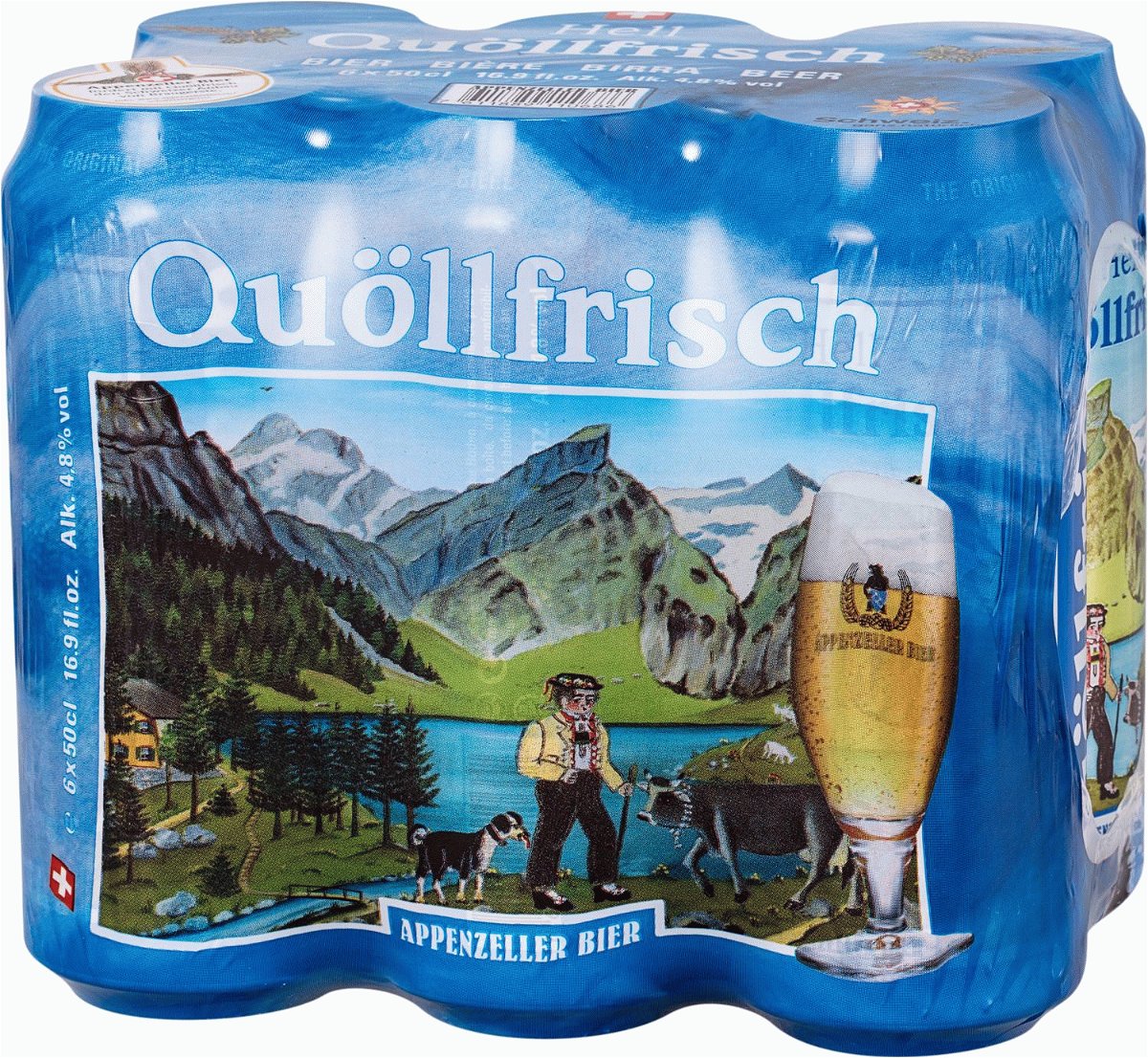 Appenzeller Bier Quöllfrisch Hell
