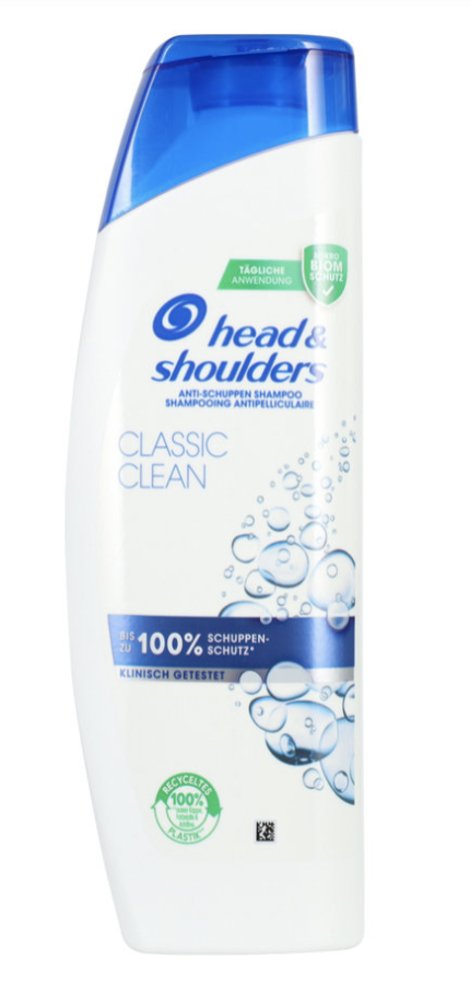 Head & Shoulders Shampoo Antischuppen Classic Clean