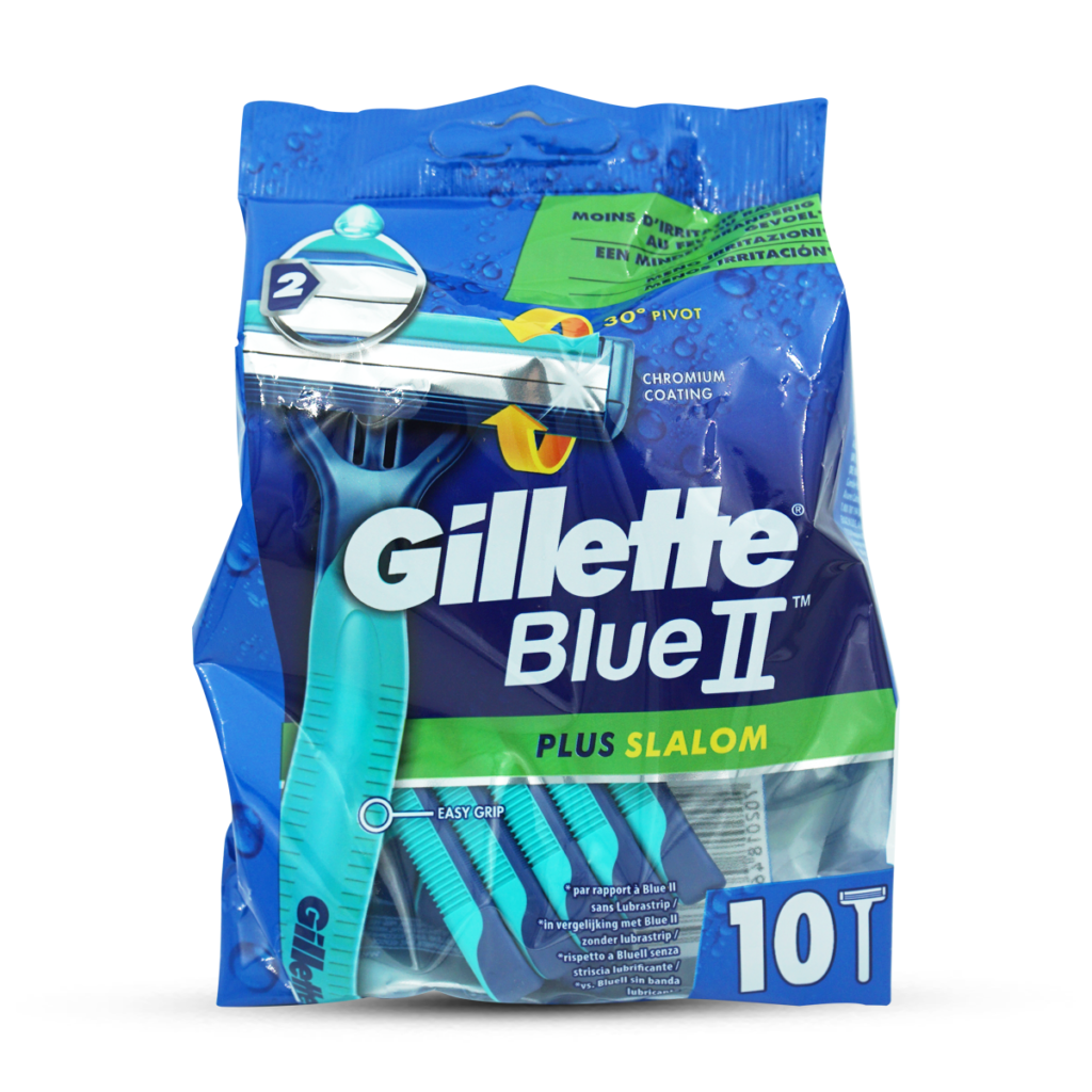 Gillette Rasierer Blue2 Plus Slalom 2-klingig 10Stk