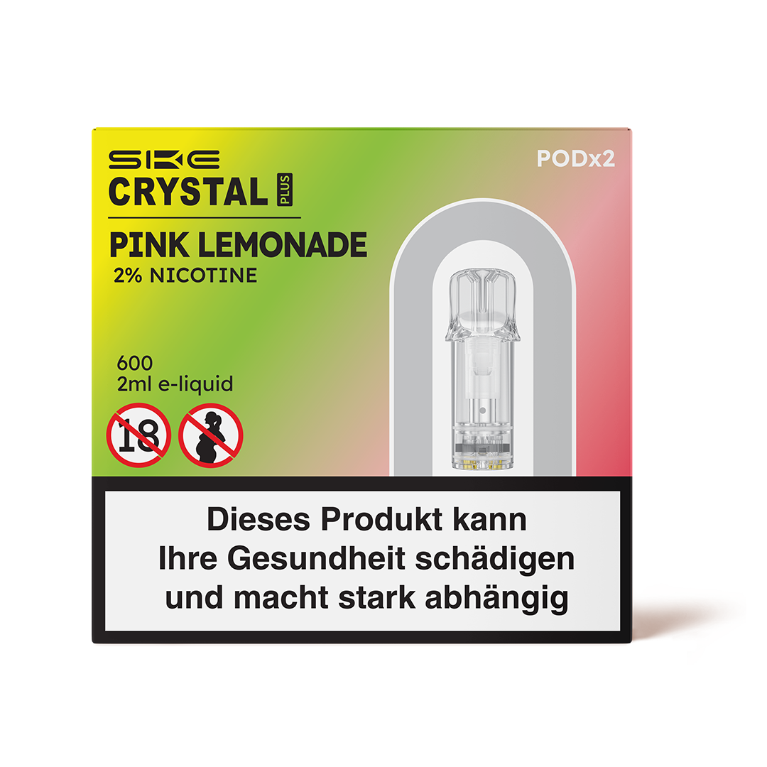 Crystal Plus Pods Pink Lemonade 2 Stk.
