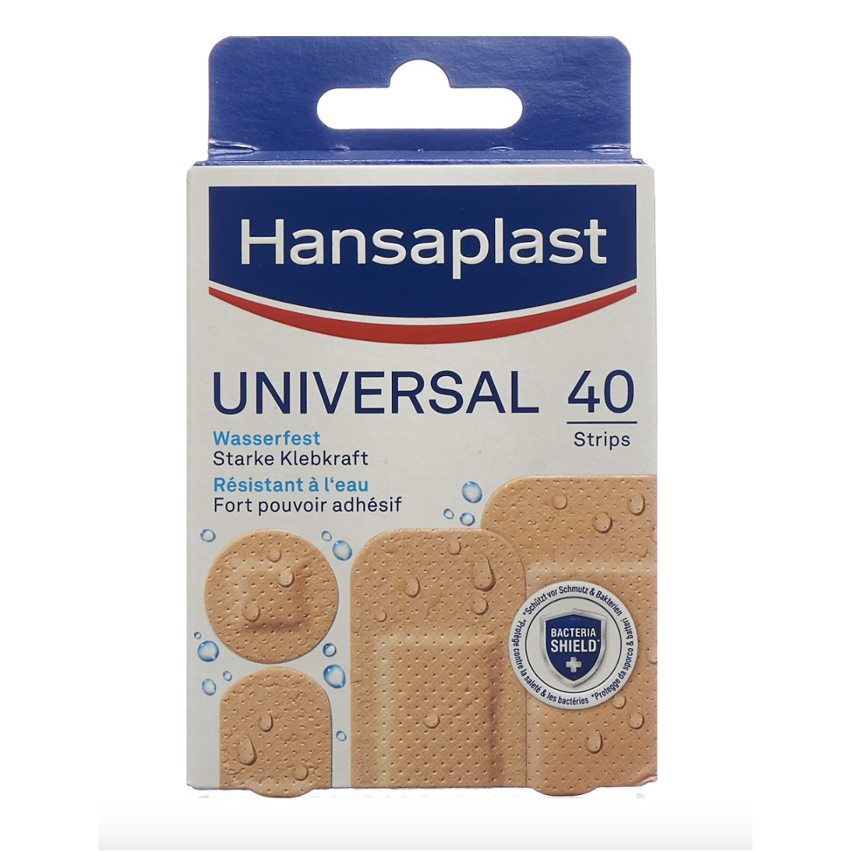 Hansaplast Universal Wasserfest Strips 40Stk.
