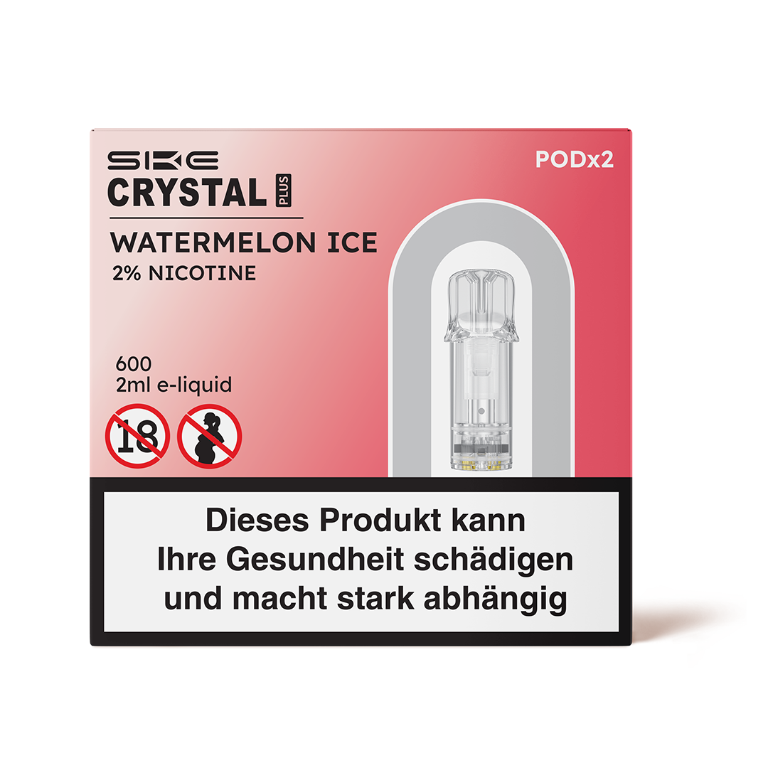 Crystal Plus Pods Watermelon Ice 2 Stk. 