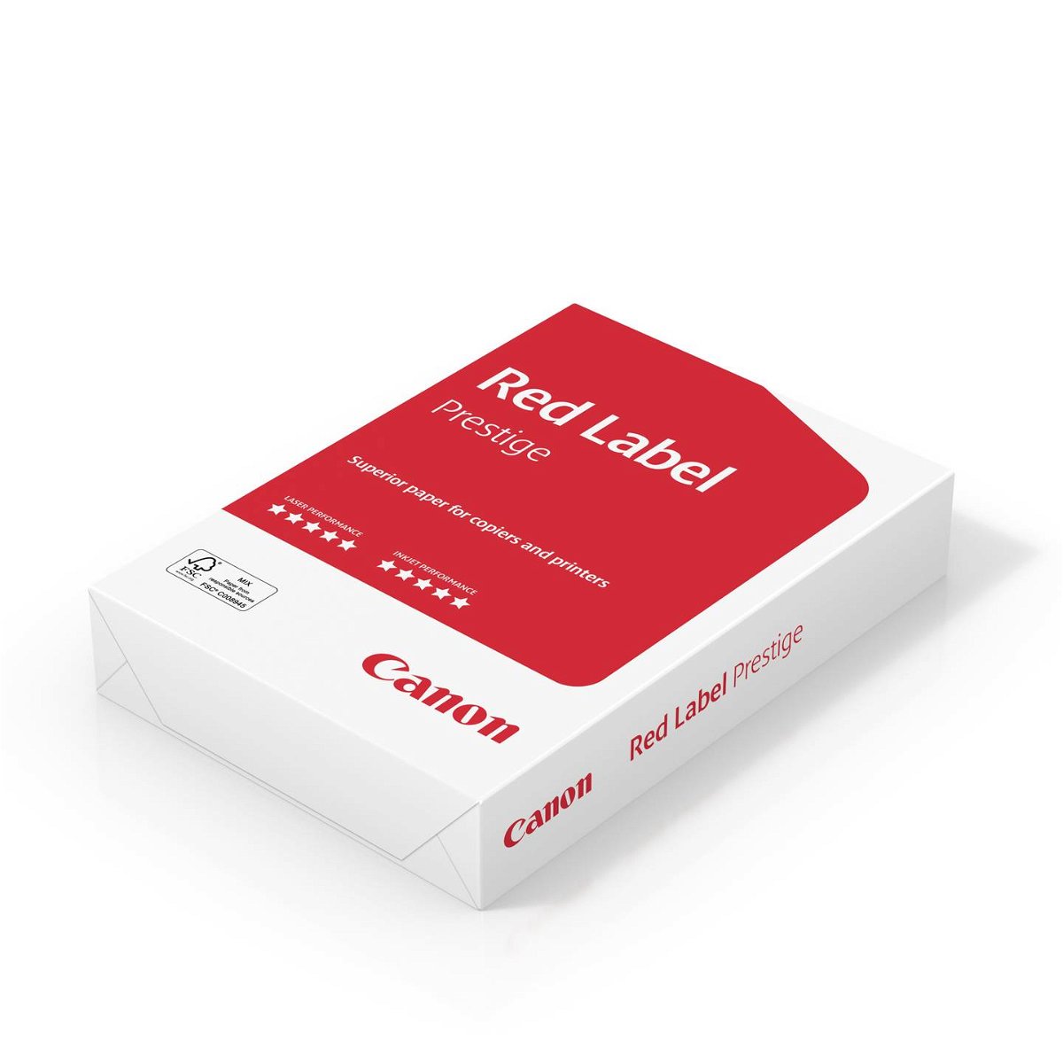 Canon Red Label Prestige Universal Druckerpapier Kopierpapier DIN A4 80 g/m² 500 Blatt Weiss