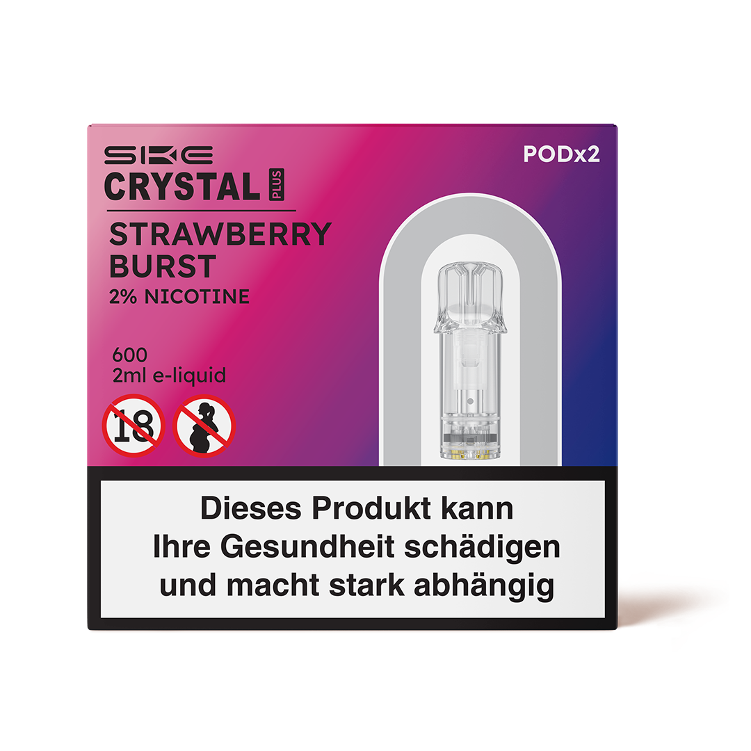 Crystal Plus Pods Strawberry Burst 2 Stk.