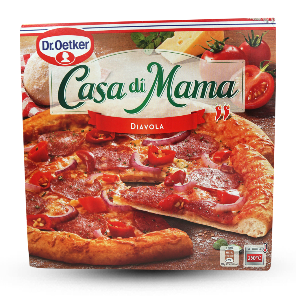 Dr. Oetker Casa di Mama Frozen Diavola Pizza