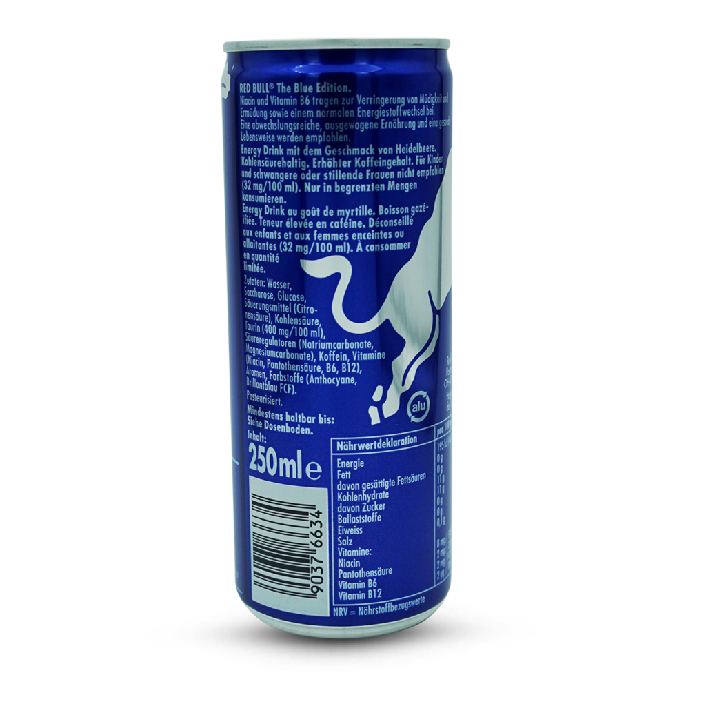 Red Bull Blue Edition Energy Drinks 