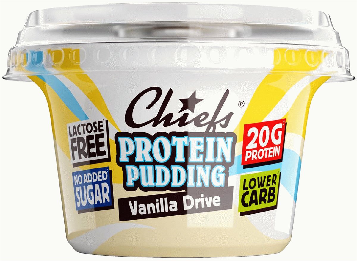 Chiefs Vanilla Protein Pudding 